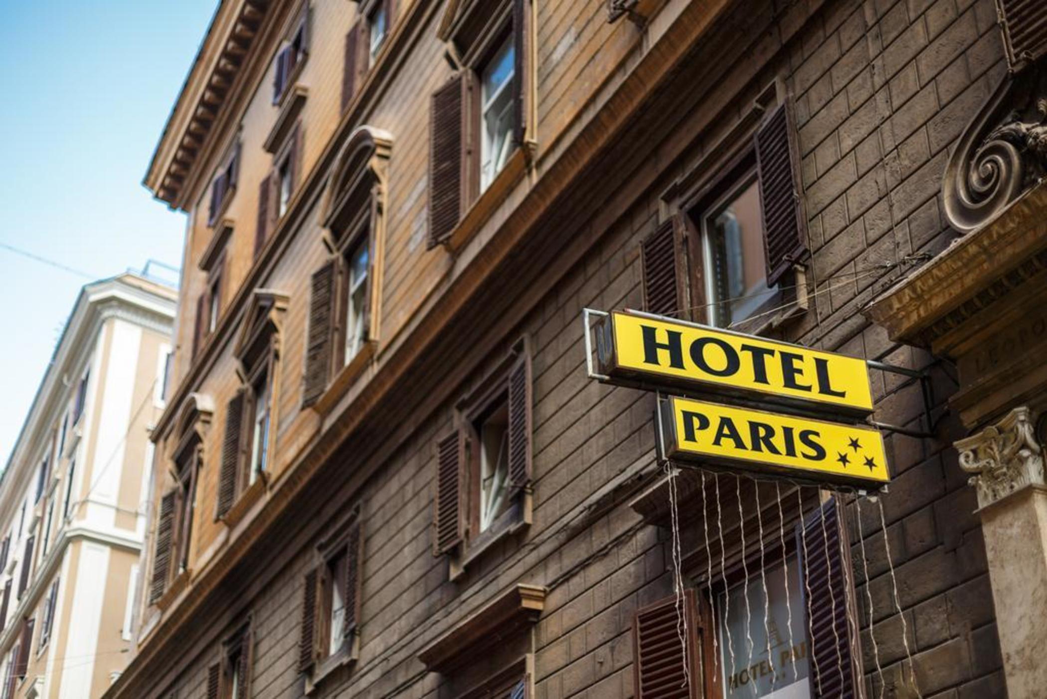 Hotel Paris Рим Экстерьер фото